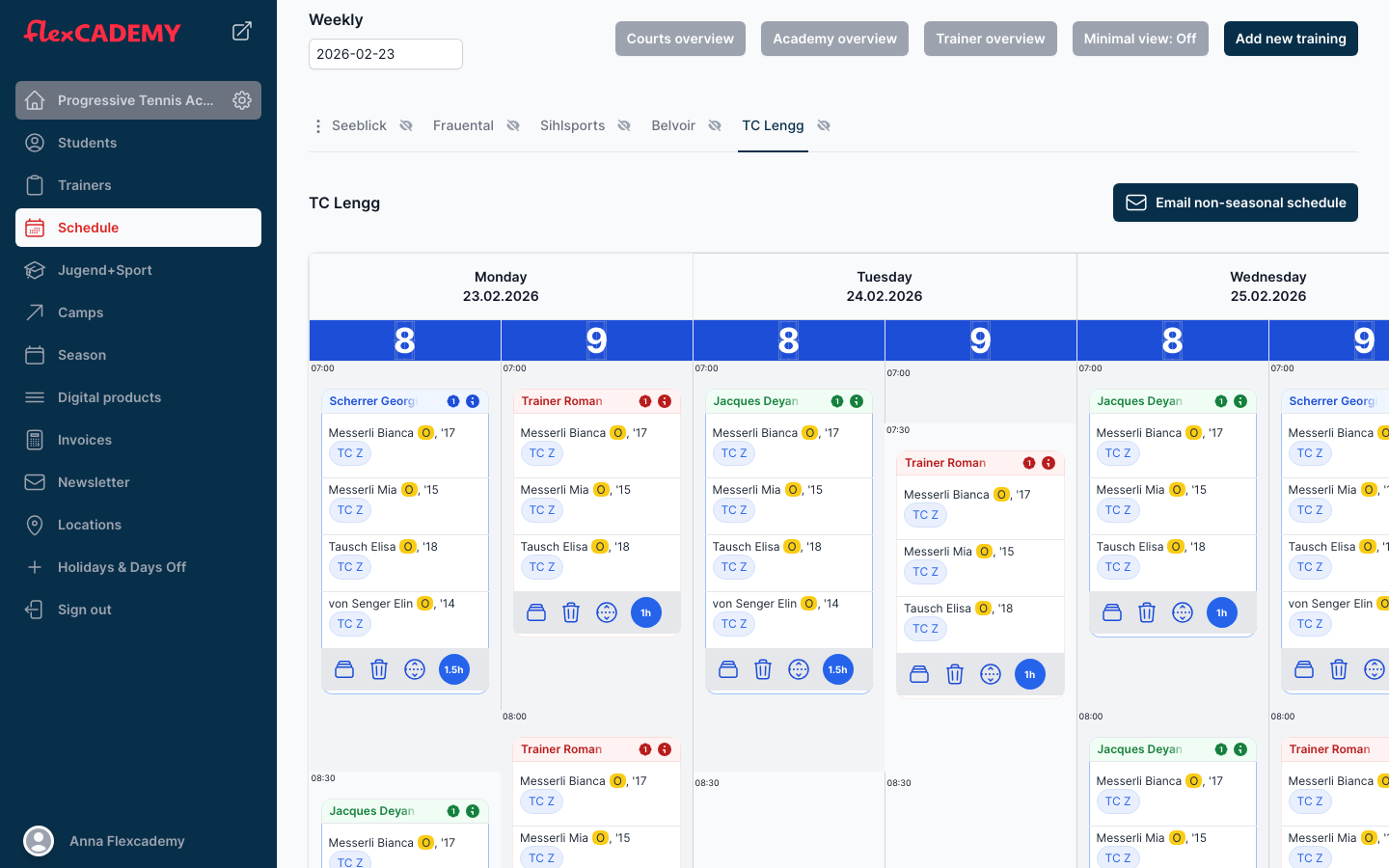 Give trainers a phone-first workflow they will actually use.