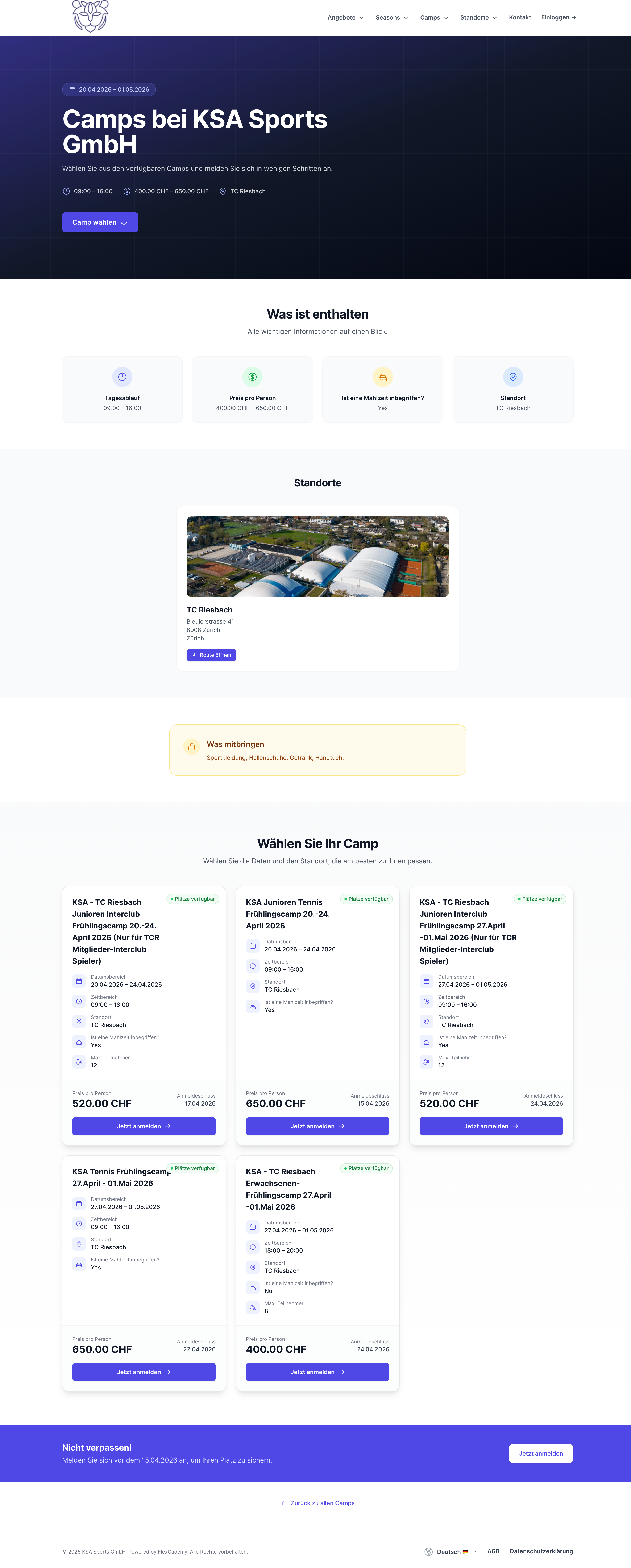 Give your academy a website that actually helps the business run.