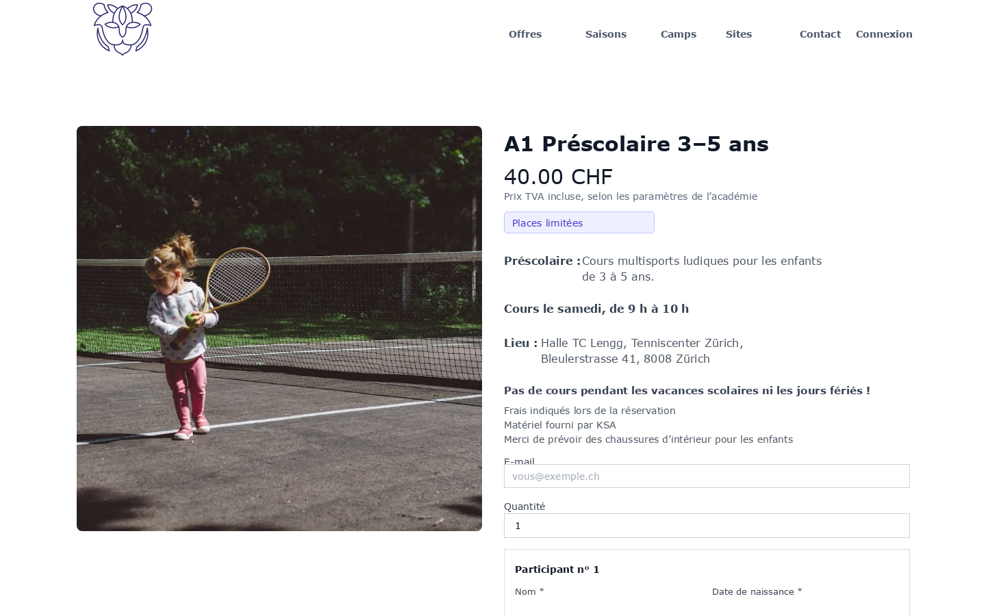 Pages de produits avec variantes, prix et visibilité des membres
